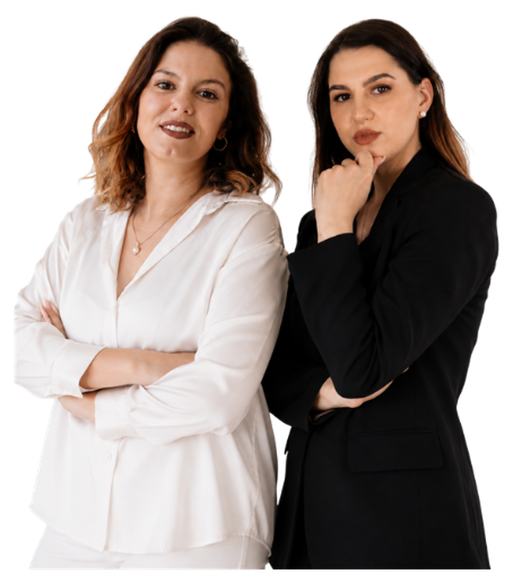Patrícia Páscoa e a equipa da Nail It Academy, lado a lado.